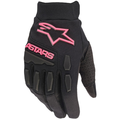 Rukavice STELLA FULL BORE, ALPINESTARS, dámské (černá/růžová fluo) 2023