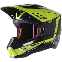 Přilba S-M5 BEAM, ALPINESTARS (černá antracit/žlutá fluo lesklá)