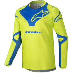 Dres RACER VEIL, ALPINESTARS, dětský (žlutá fluo/modrá) 2025